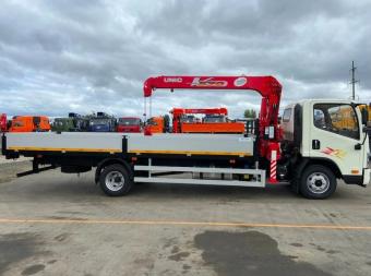 Бортовой с КМУ UNIC URV 374 CA1066 Tiger V