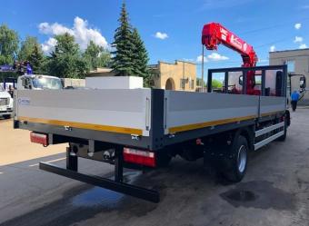Бортовой с КМУ UNIC URV 374 CA1066 Tiger V
