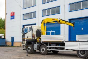 кран манипулятор HYVA CRANE HB150-E2 10х4 FAW J6 CA3250