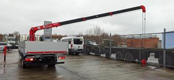Бортовой кран манипулятор UNIC URV 374 CA1066 Tiger V FAW