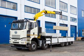 КМУ HYVA CRANE HB150-E2 10х4 FAW J6 CA3250