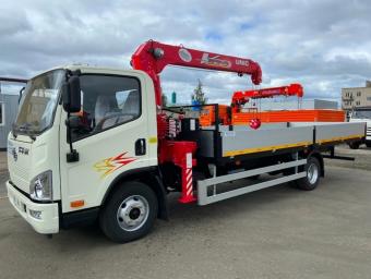 Бортовой с КМУ UNIC URV 374 CA1066 Tiger V