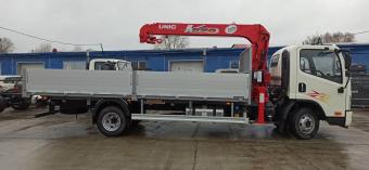 Бортовой кран манипулятор UNIC URV 374 CA1066 Tiger V FAW