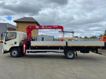 Бортовой с КМУ UNIC URV 374 CA1066 Tiger V